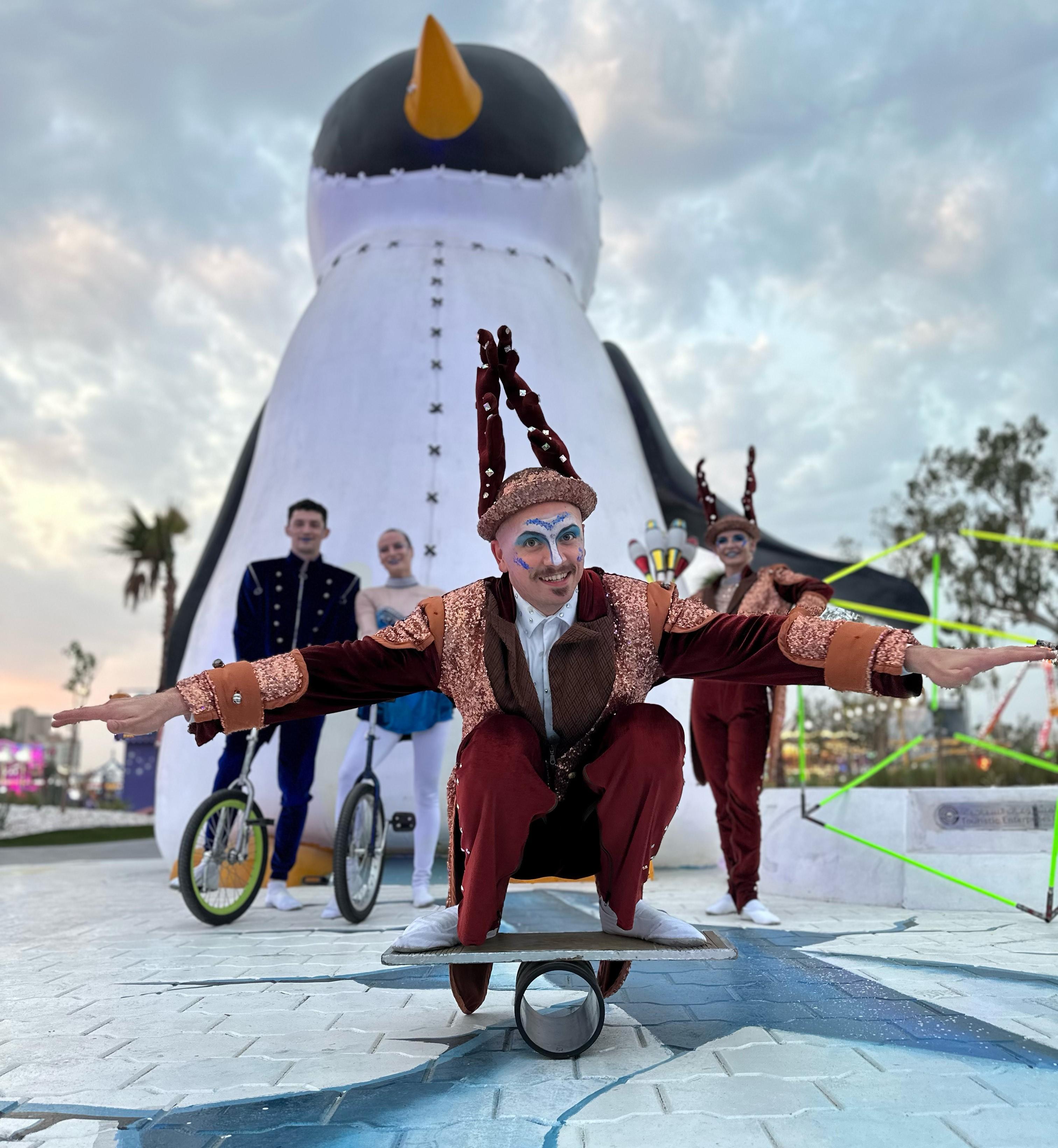 Flying Friends From The North Pole